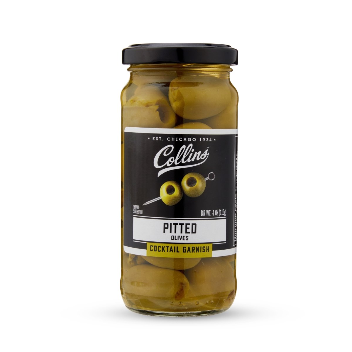 Collins Pitted Olives, 4 oz - lily & onyx