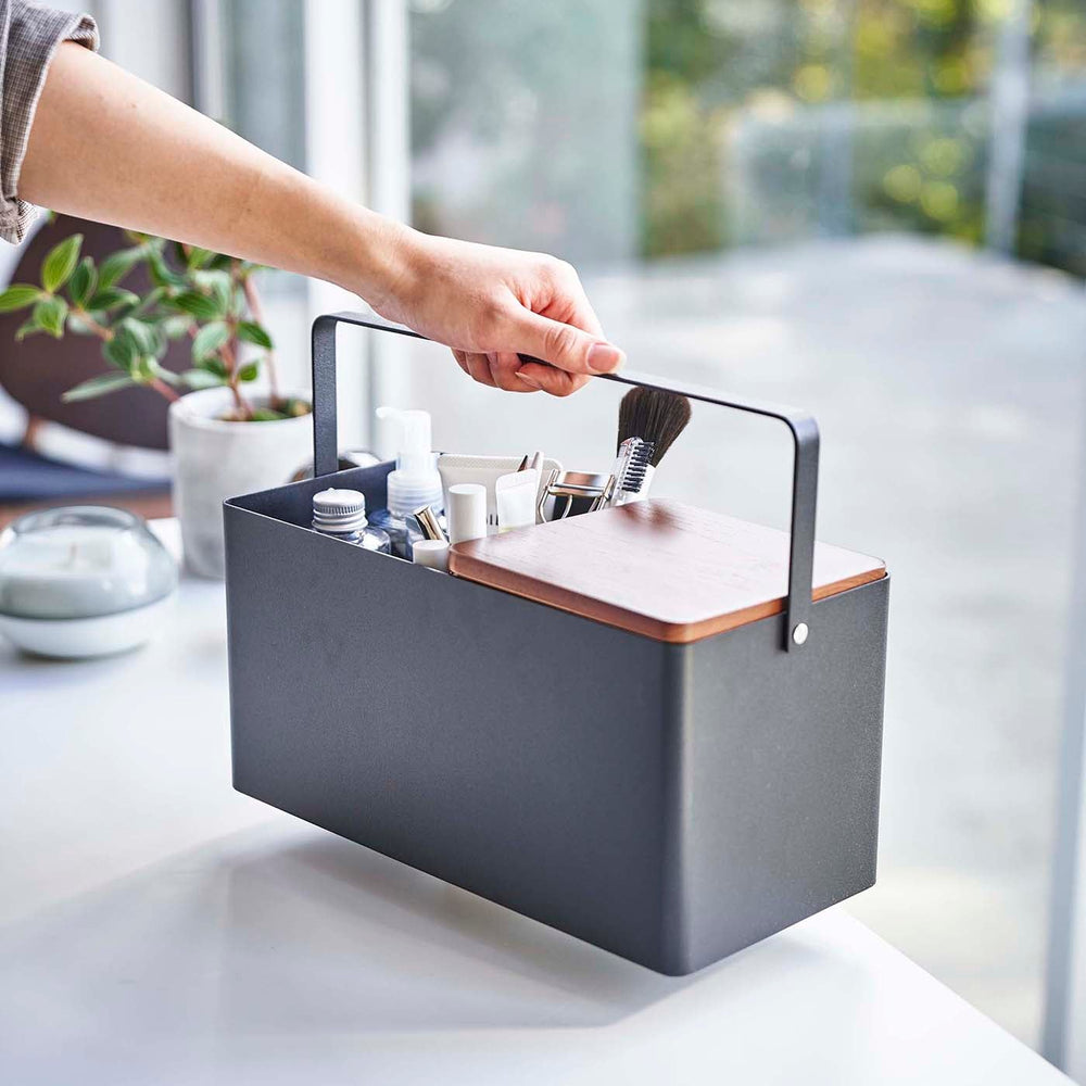 
                      
                        Makeup Organizer with Mirror
                      
                    