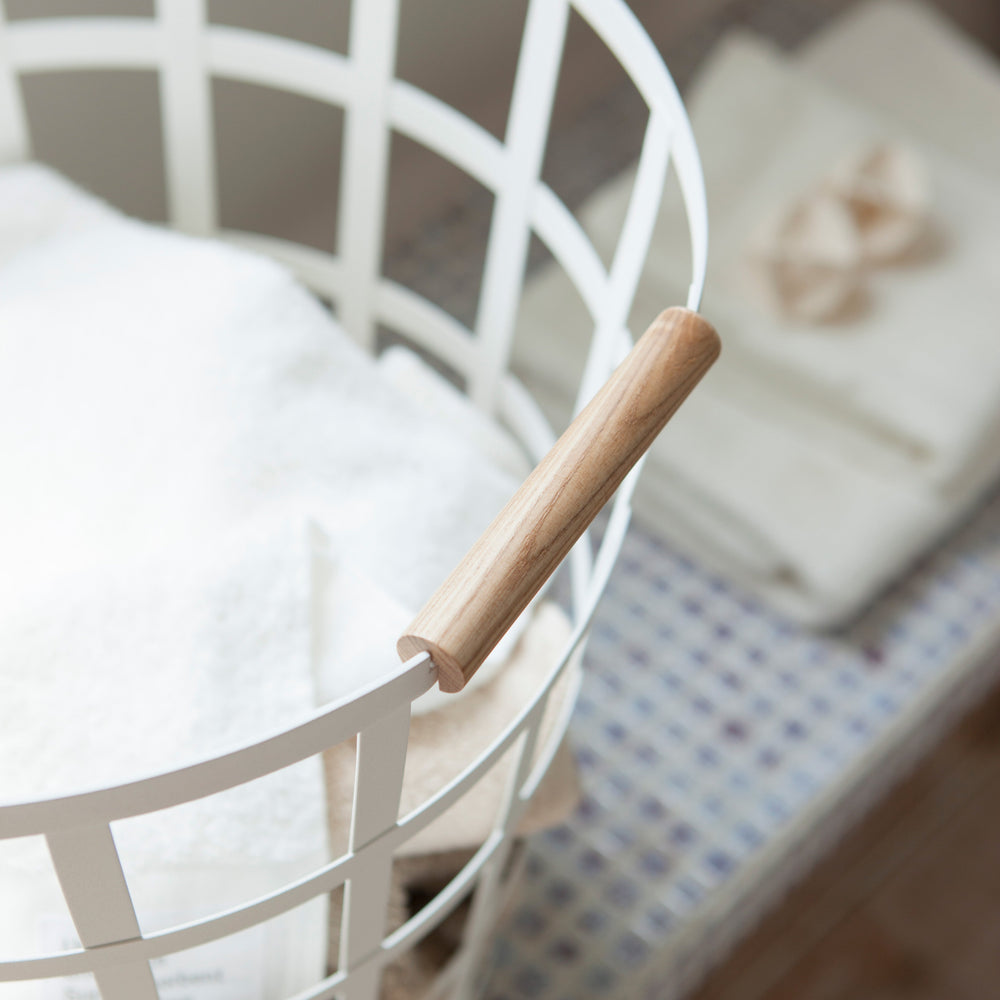 
                      
                        Wire Laundry Basket, 18" H
                      
                    