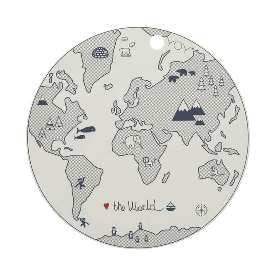 oyoy.us Placemat World - Offwhite - lily & onyx
