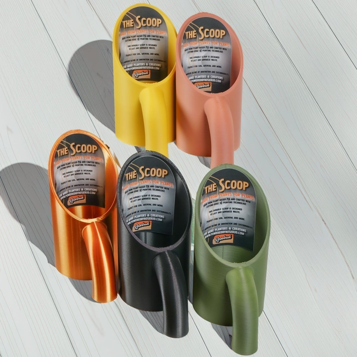 Rosebud HomeGoods Plant Soil Scoop with Handle - lily & onyx
