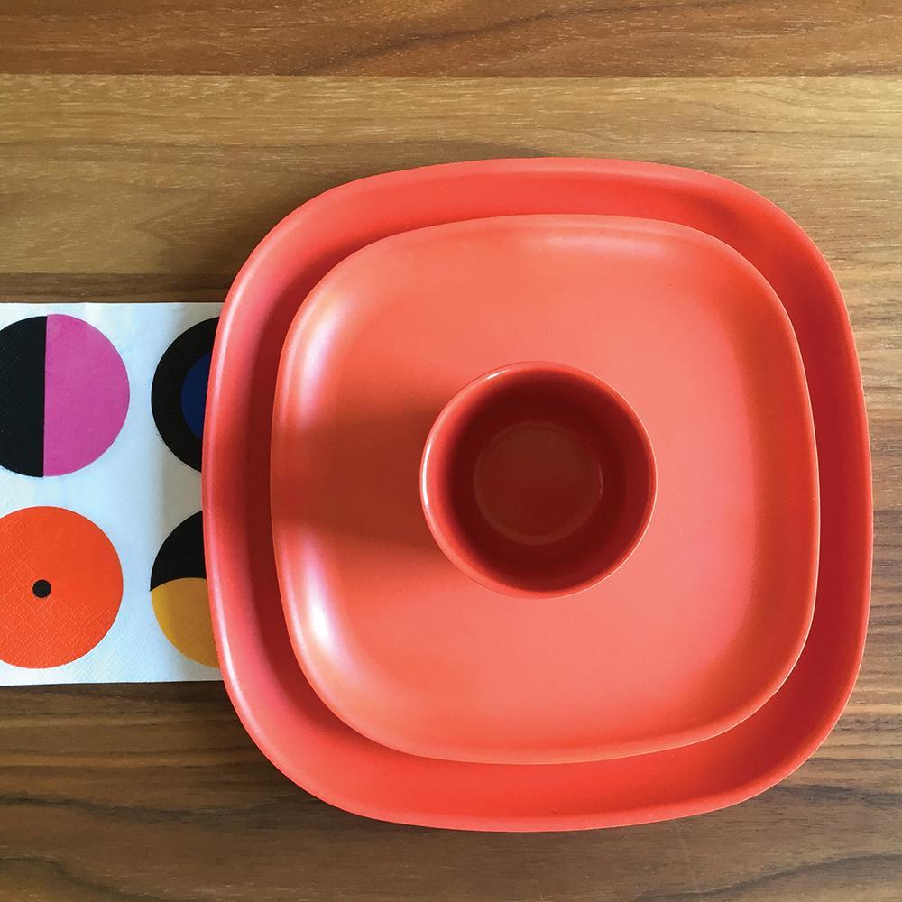 
                      
                        Bamboo Dinner Plate, 4 Piece Set - Persimmon
                      
                    