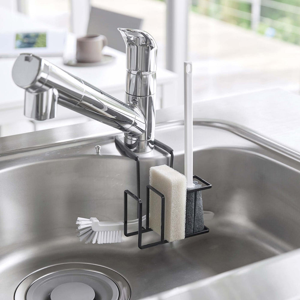 
                      
                        Faucet-Hanging Sponge & Brush Holder - Steel
                      
                    