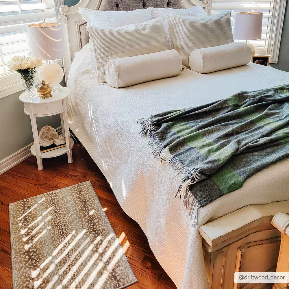 
                      
                        Hauteloom Pointblank Tan Leopard Print Rug - lily & onyx
                      
                    