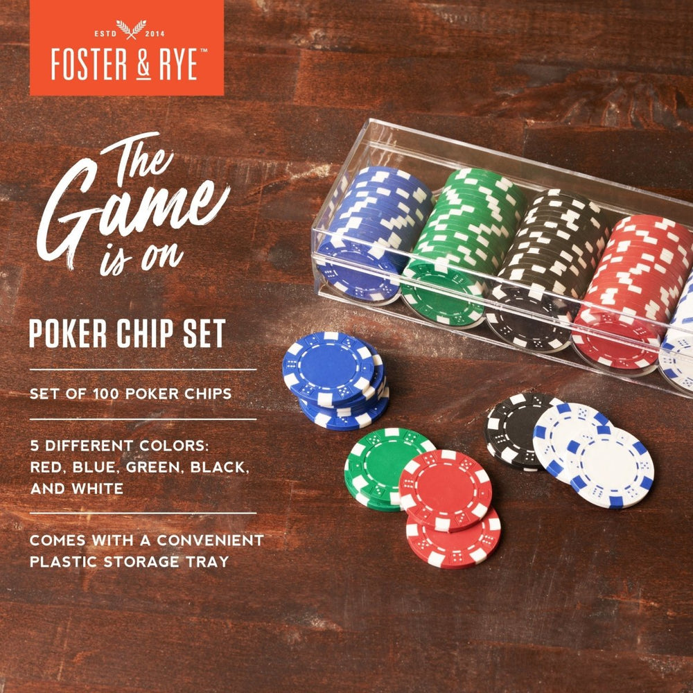 
                      
                        Foster & Rye Poker Chip Set - lily & onyx
                      
                    