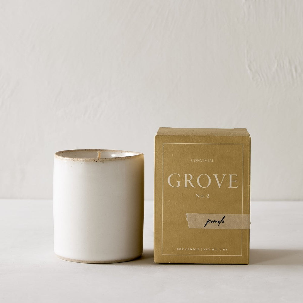 CONVIVIAL Pomelo | 7 oz Candle - lily & onyx