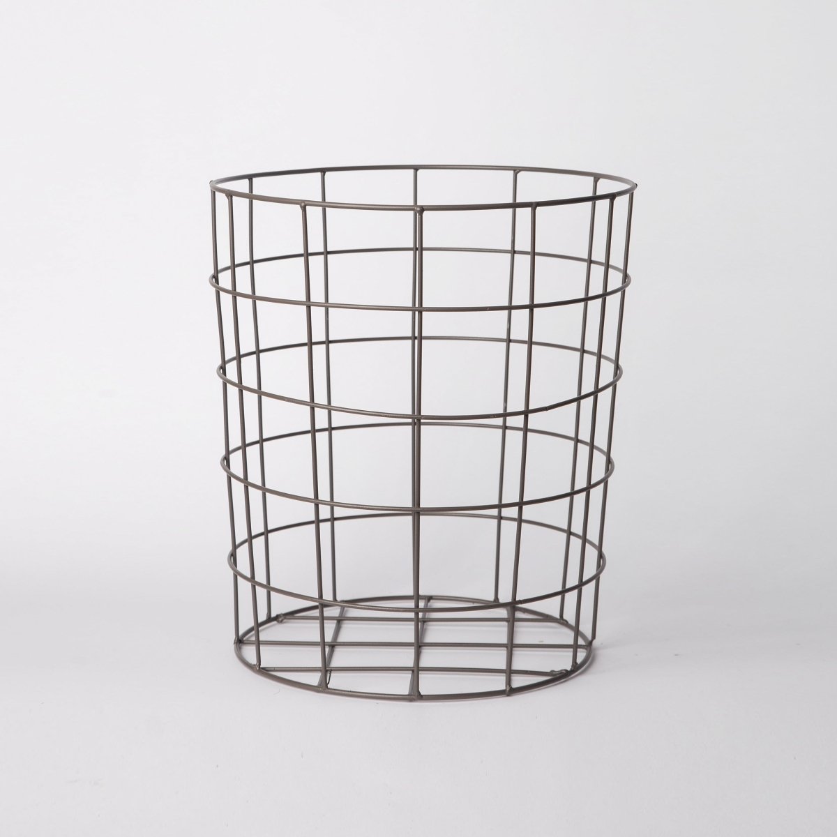 Porto Boutique Round Woven Wire Storage Basket