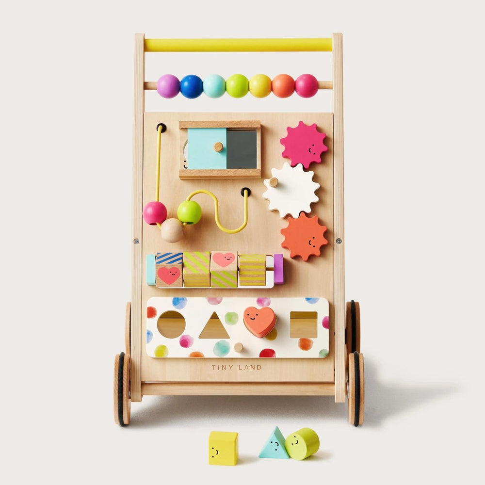 
                      
                        Tiny Land Premium Natural Wooden Activity Walker - lily & onyx
                      
                    