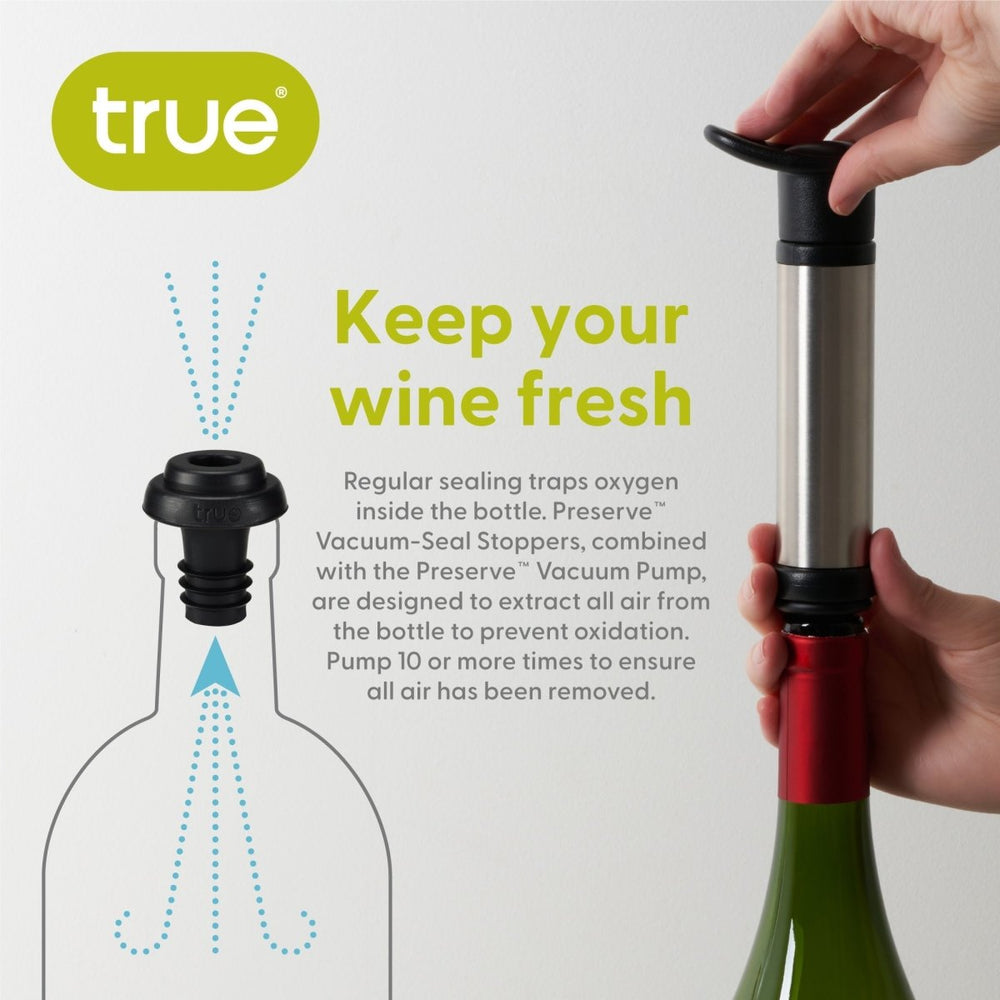 
                      
                        True Preserve Vacuum Pump & Stopper Set - lily & onyx
                      
                    