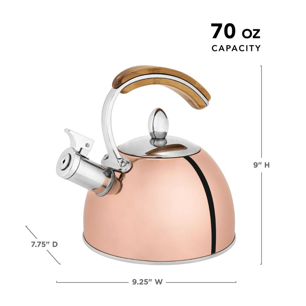 
                      
                        Pinky Up Tea Presley Tea Kettle, Rose Gold - lily & onyx
                      
                    