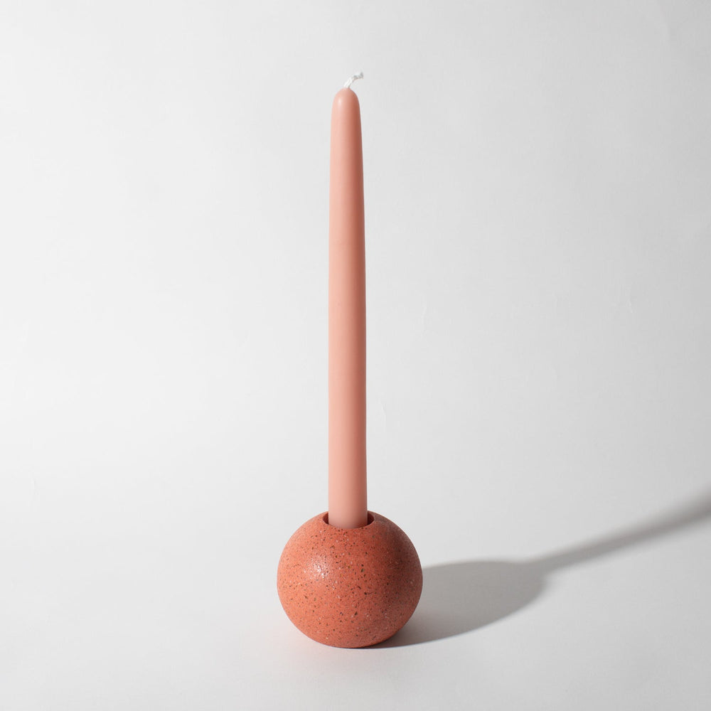 
                      
                        Sphere Candlestick Holder | Coral Terrazzo
                      
                    