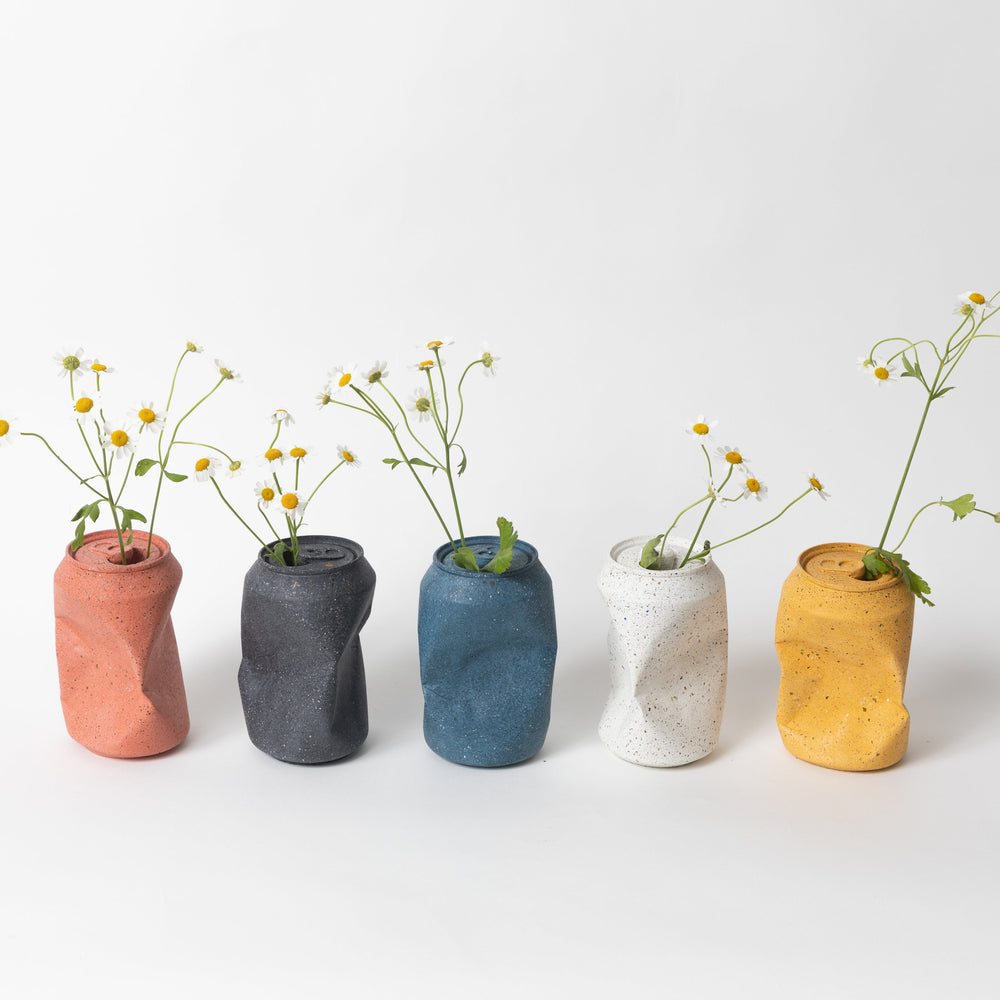 
                      
                        Soda Can Vase | Cobalt Terrazzo
                      
                    