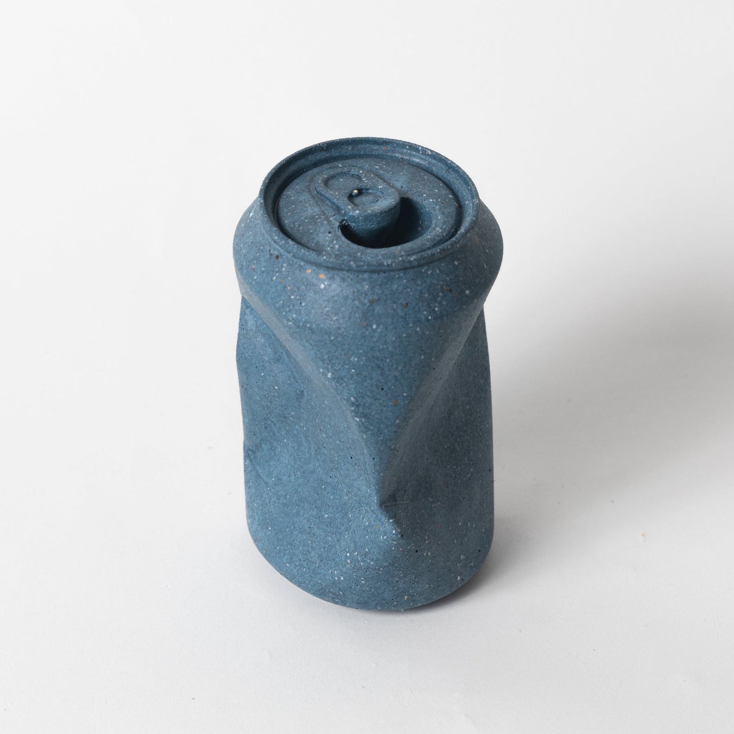 Soda Can Vase | Cobalt Terrazzo