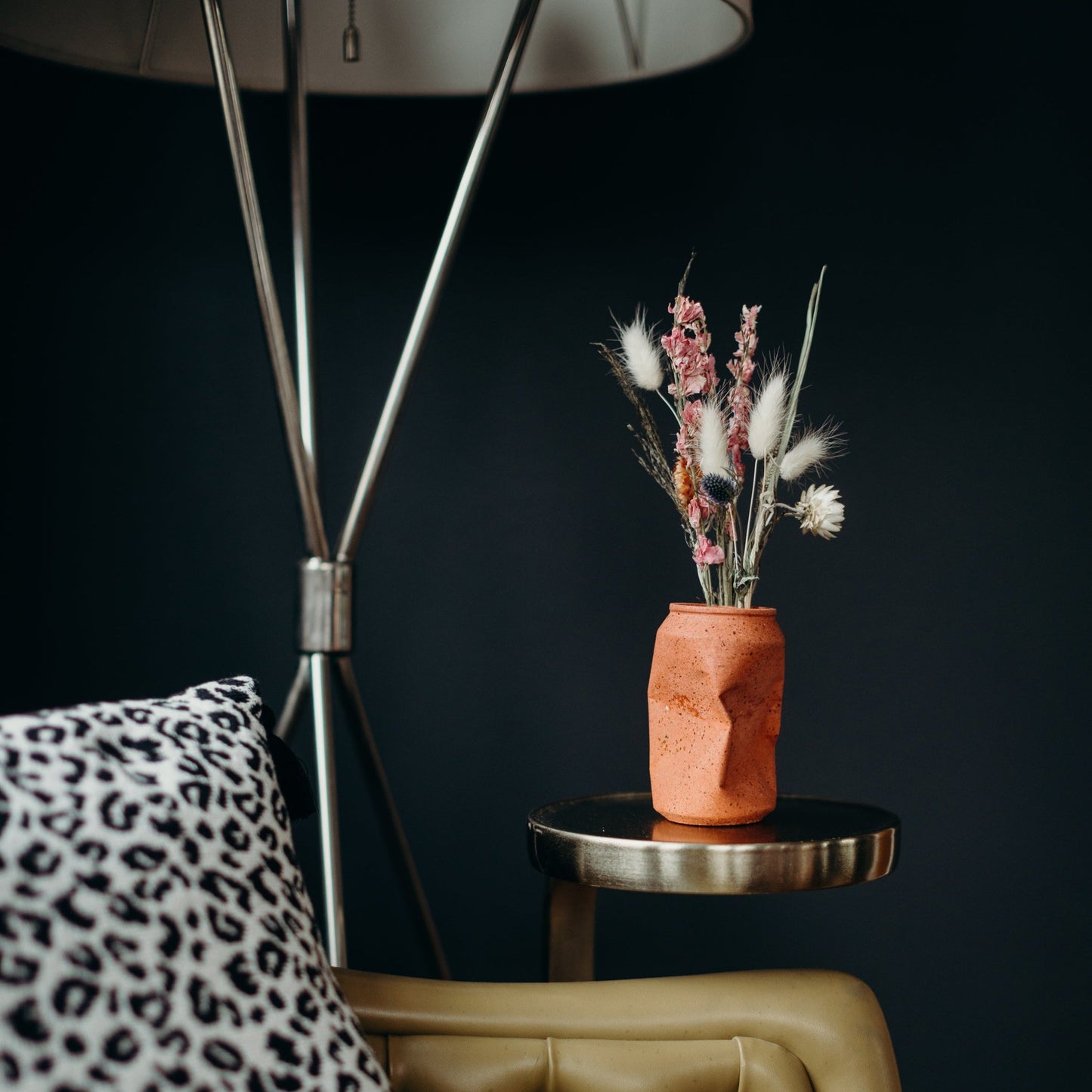 Soda Can Vase | Coral Terrazzo