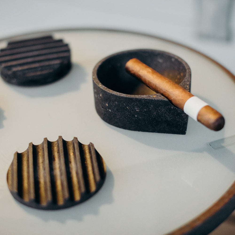 
                      
                        Cigar Ashtray | Black Terrazzo
                      
                    