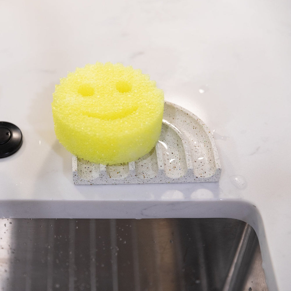 
                      
                        Sponge Rest & Soap Dish | White Terrazzo
                      
                    