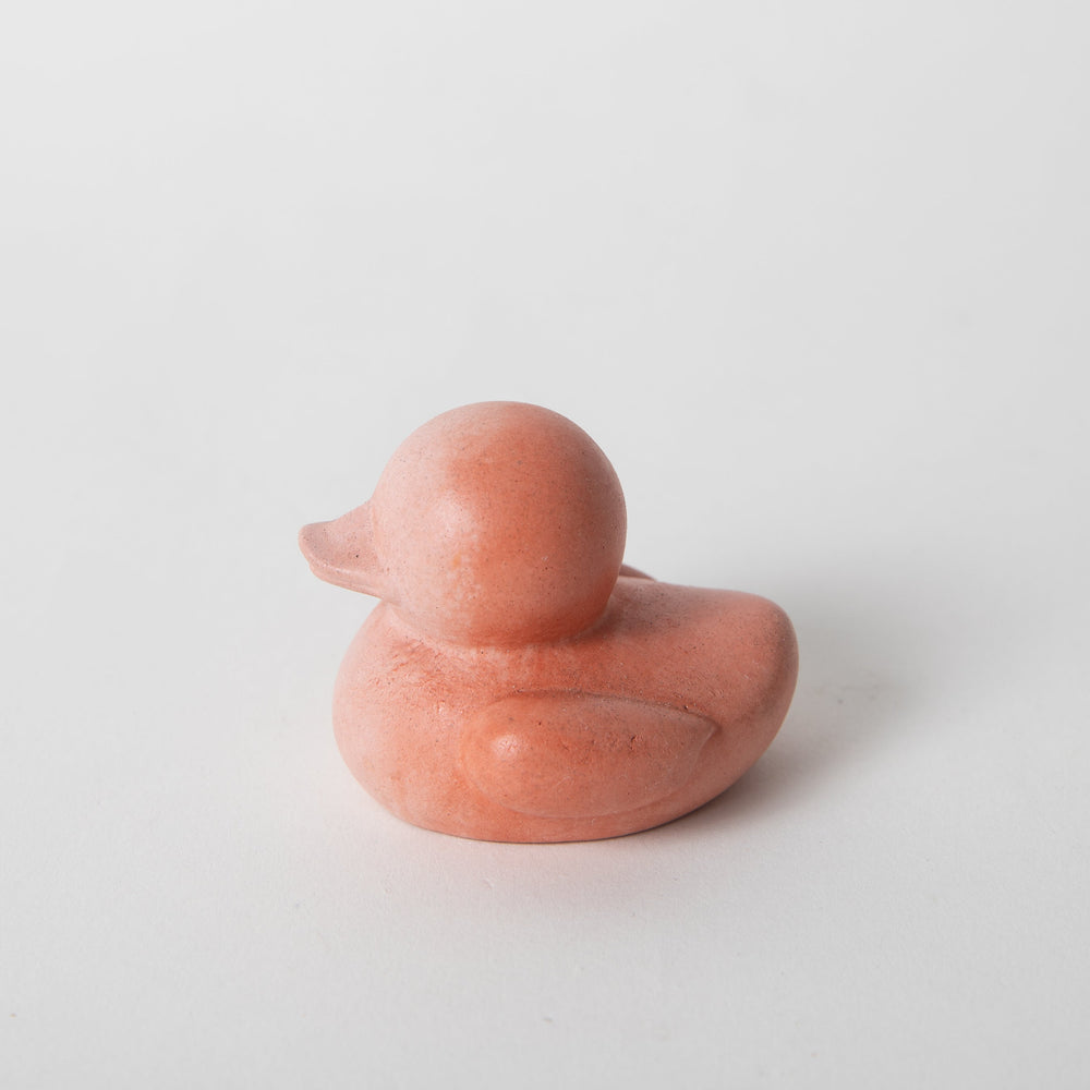 Mini “Rubber” Ducky | Pink & Coral