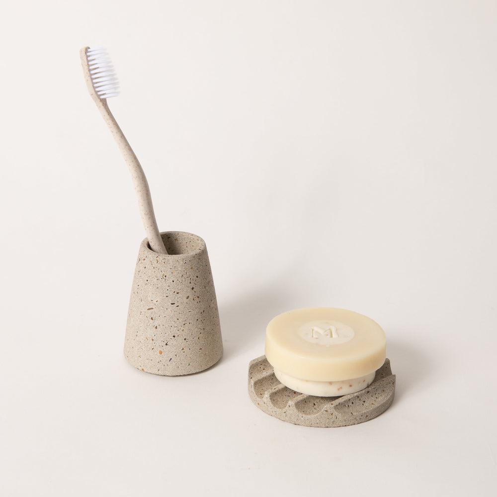 Mini Soap Dish | Natural Terrazzo