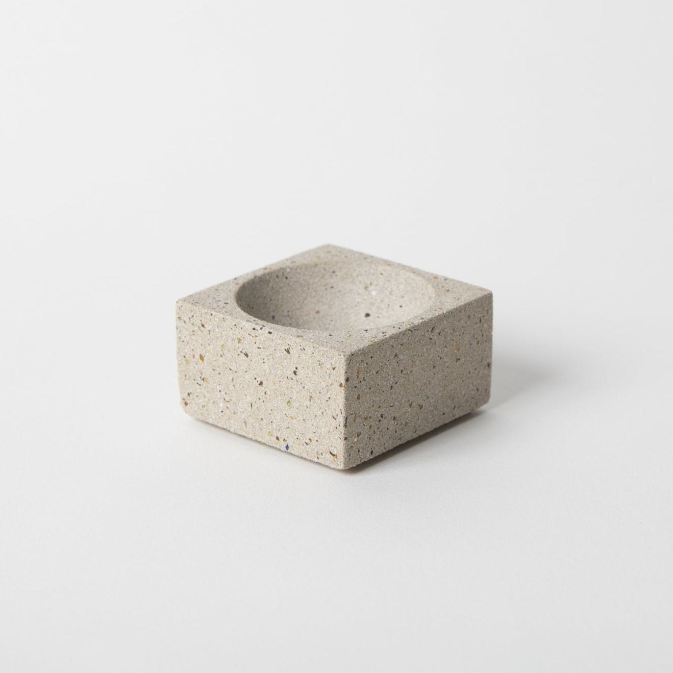 Square Incense Holder | Natural Terrazzo
