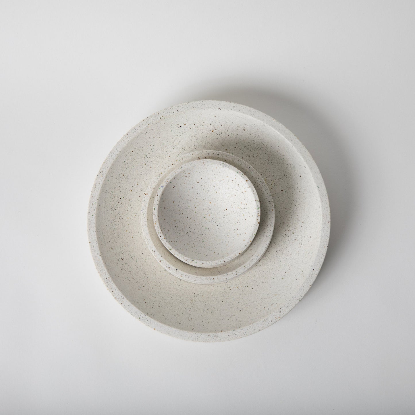 Concrete Centerpiece Bowl, 9.25 Inch