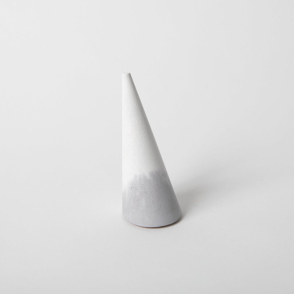 Cone Ring Holder | Grey & White