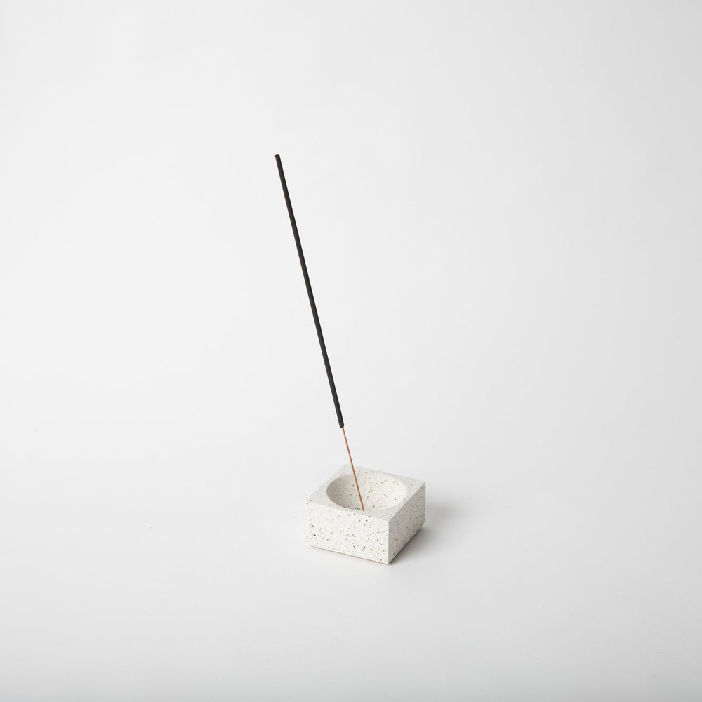
                      
                        Square Incense Holder | Natural Terrazzo
                      
                    