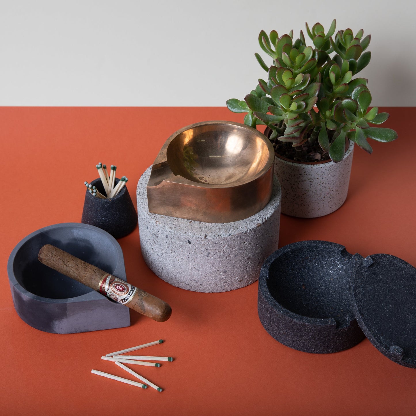 Solid Bronze Ashtray