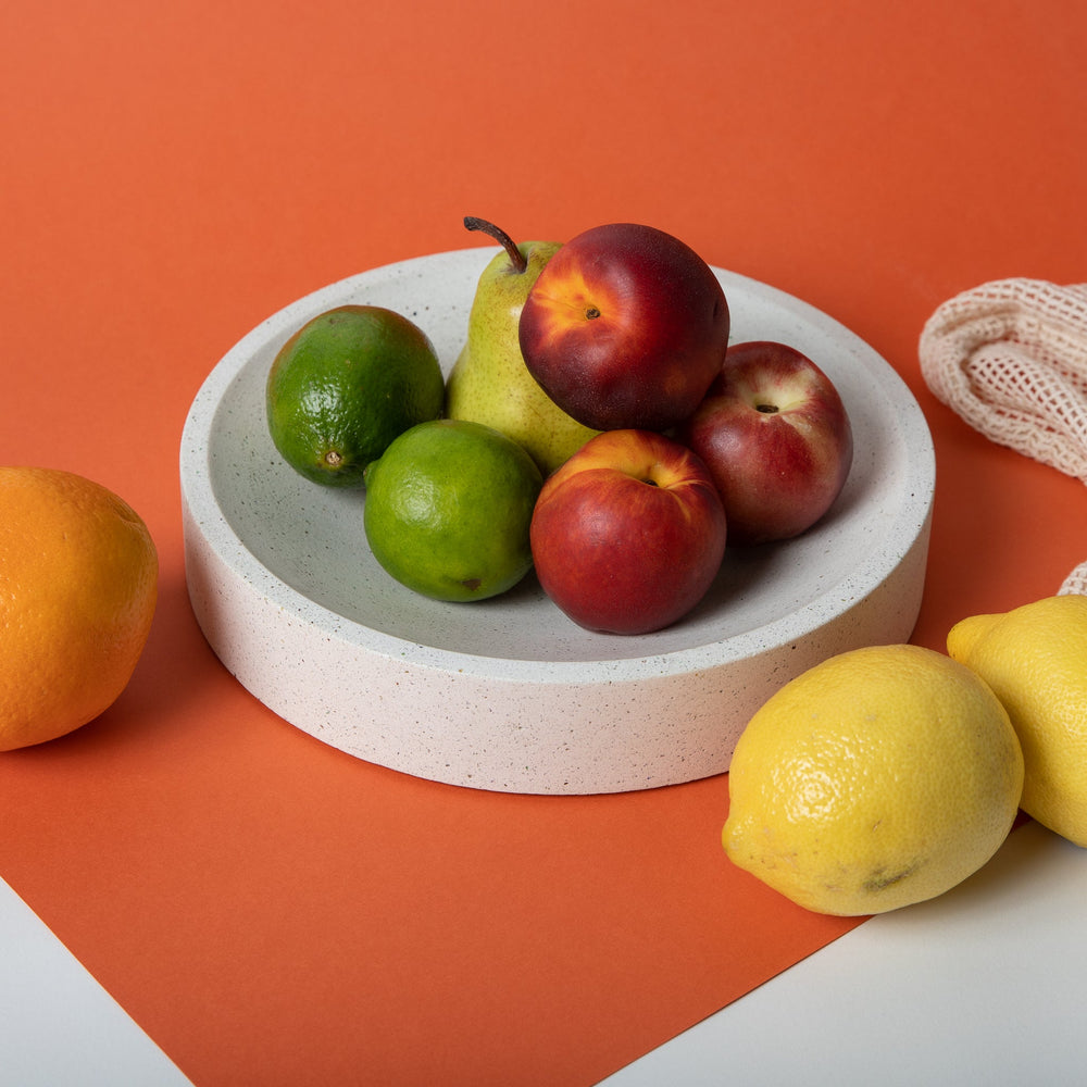 Concrete Centerpiece Bowl, 9.25 Inch