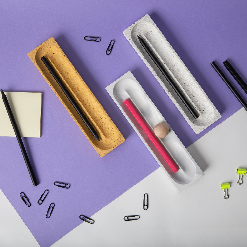 
                      
                        Pencil Tray | Grey & White
                      
                    