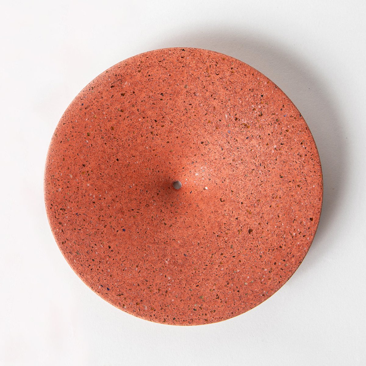 Pretti.Cool Dimple Wall Hook, Large | Coral Terrazzo