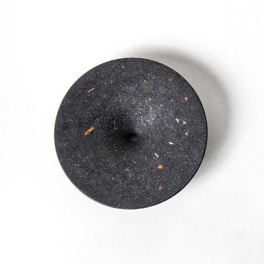 Pretti.Cool Dimple Wall Hook, Medium | Black Terrazzo