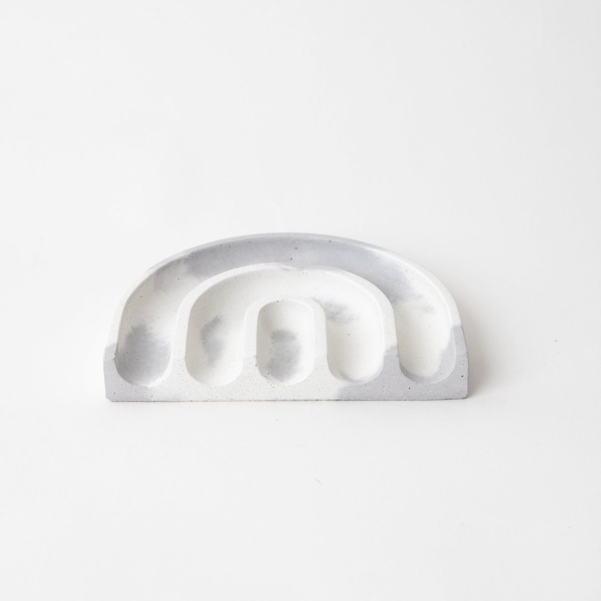 Pretti.Cool Sponge Rest & Soap Dish | Grey & White