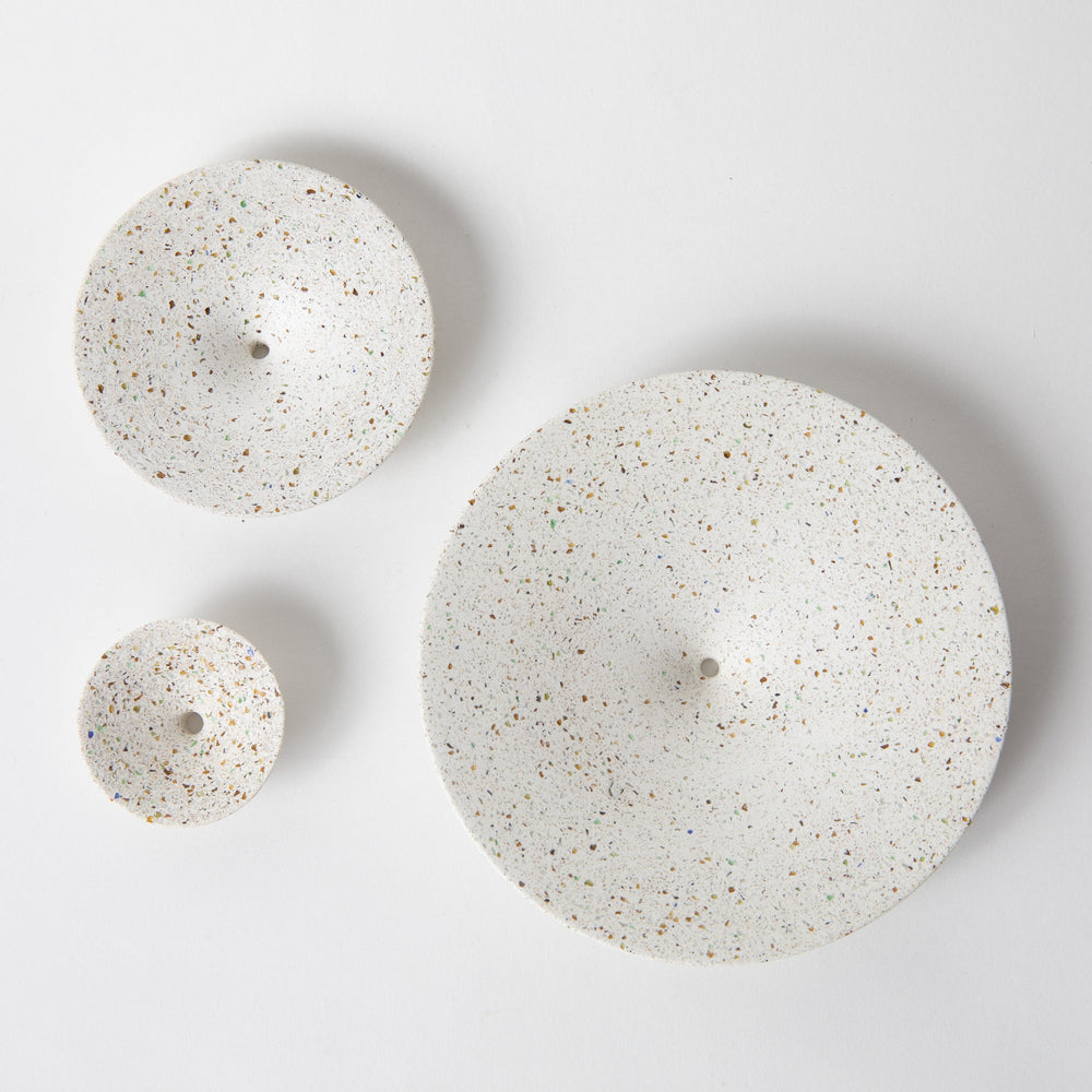 
                      
                        Dimple Wall Hook, Small | White Terrazzo
                      
                    