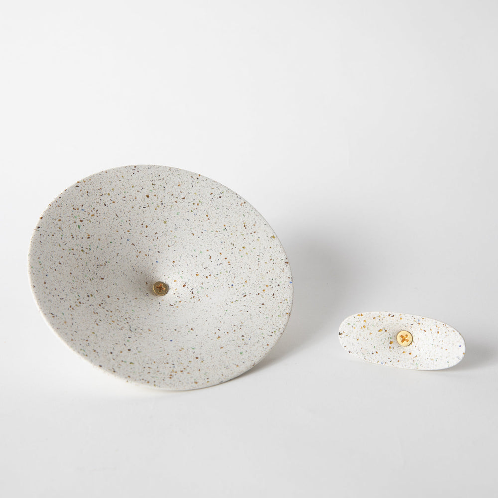 
                      
                        Dimple Coat Hook | White Terrazzo
                      
                    