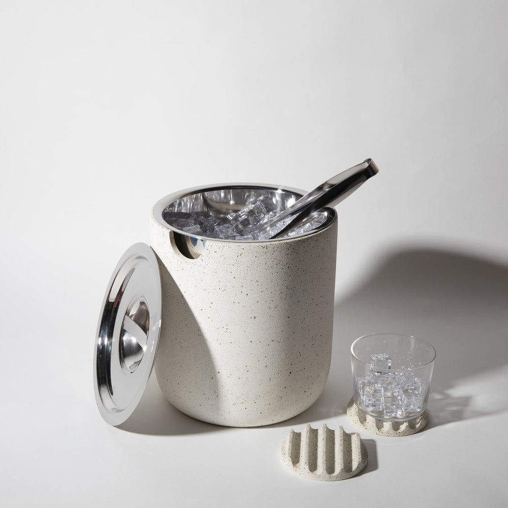 
                      
                        Ice Bucket | White Terrazzo
                      
                    