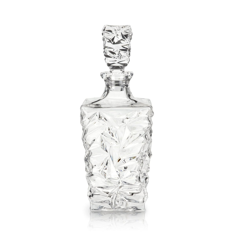 Viski Prism Crystal Whiskey Decanter - lily & onyx