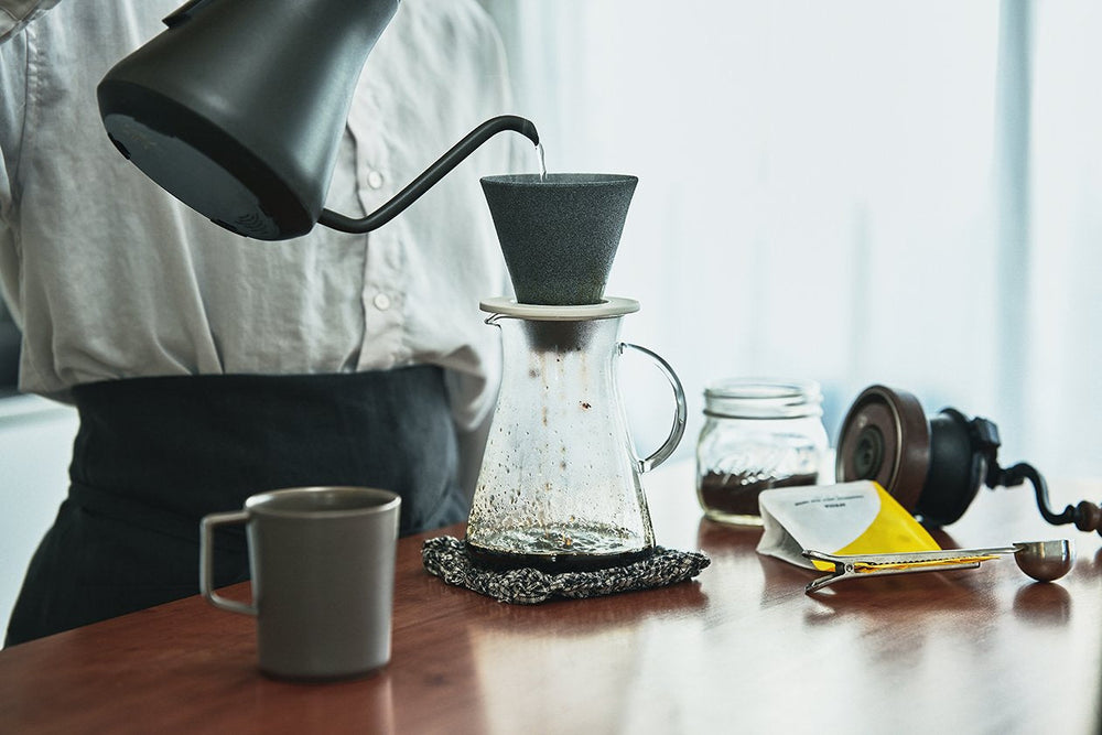
                      
                        Japanese Porous Stone Coffee Brewer
                      
                    