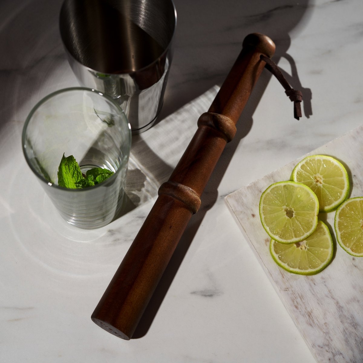 Viski Professional 12" Acacia Wood Muddler - lily & onyx