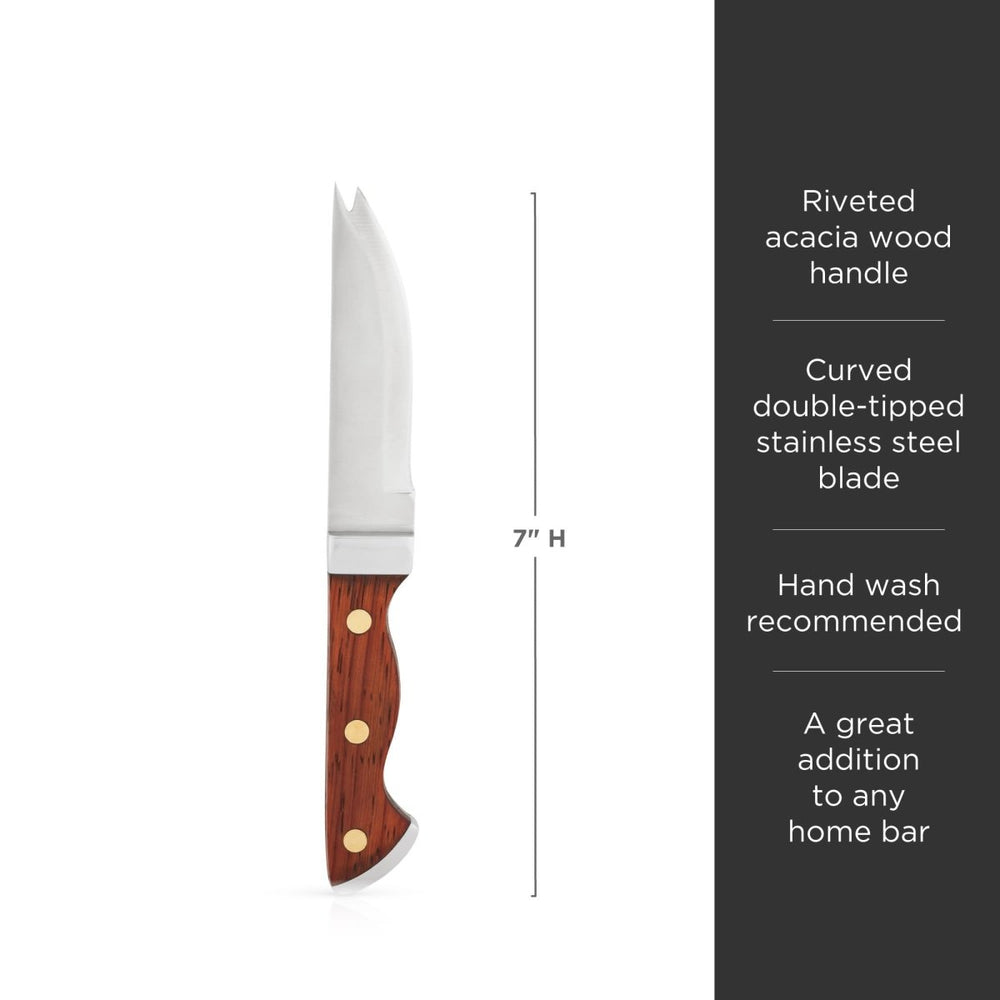 
                      
                        Viski Professional Bartender Knife with Acacia Wood Handle - lily & onyx
                      
                    