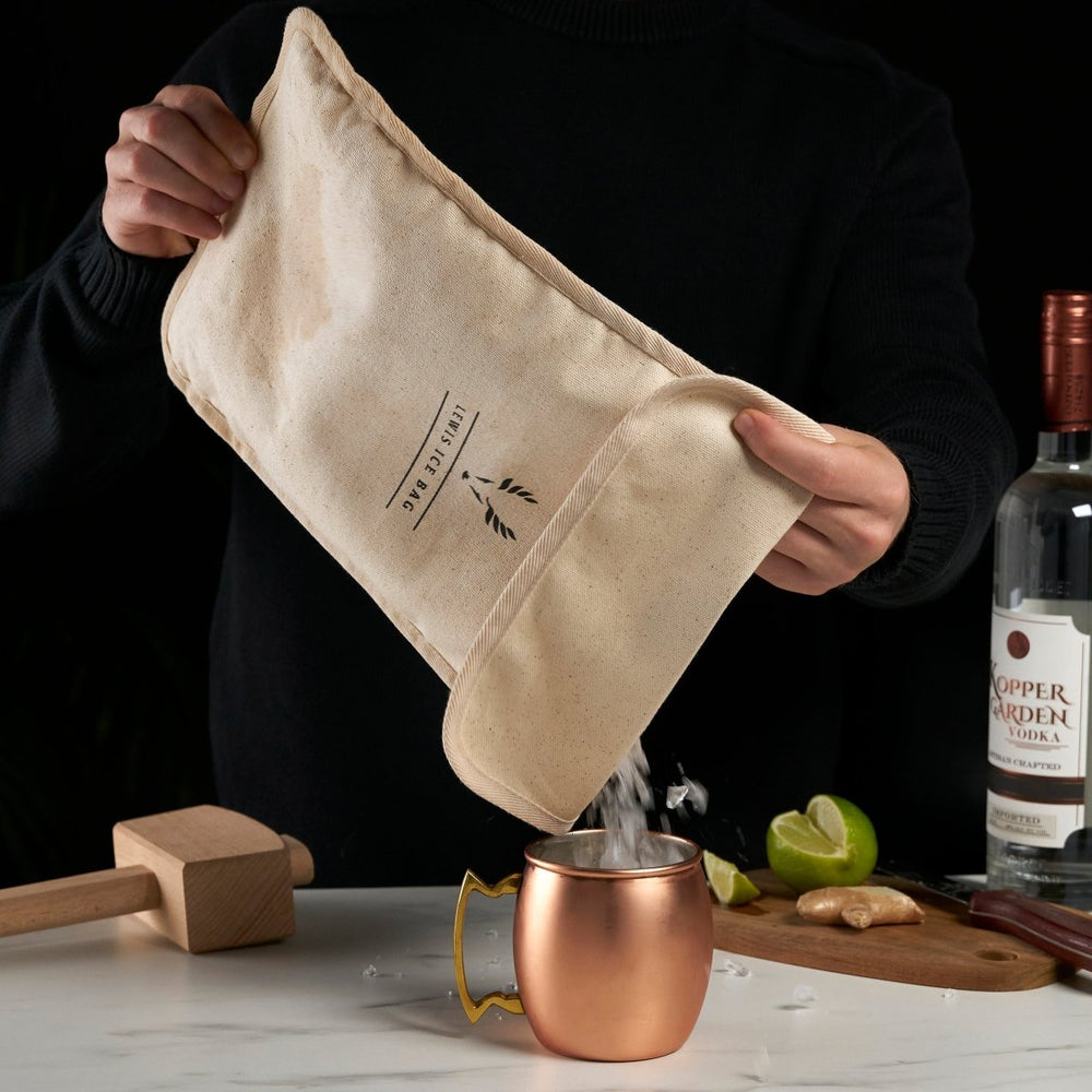 Viski Professional Bartender's Lewis Ice Bag - lily & onyx