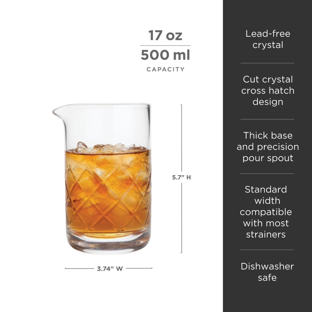 
                      
                        Viski Professional Crystal Mixing Glass - lily & onyx
                      
                    
