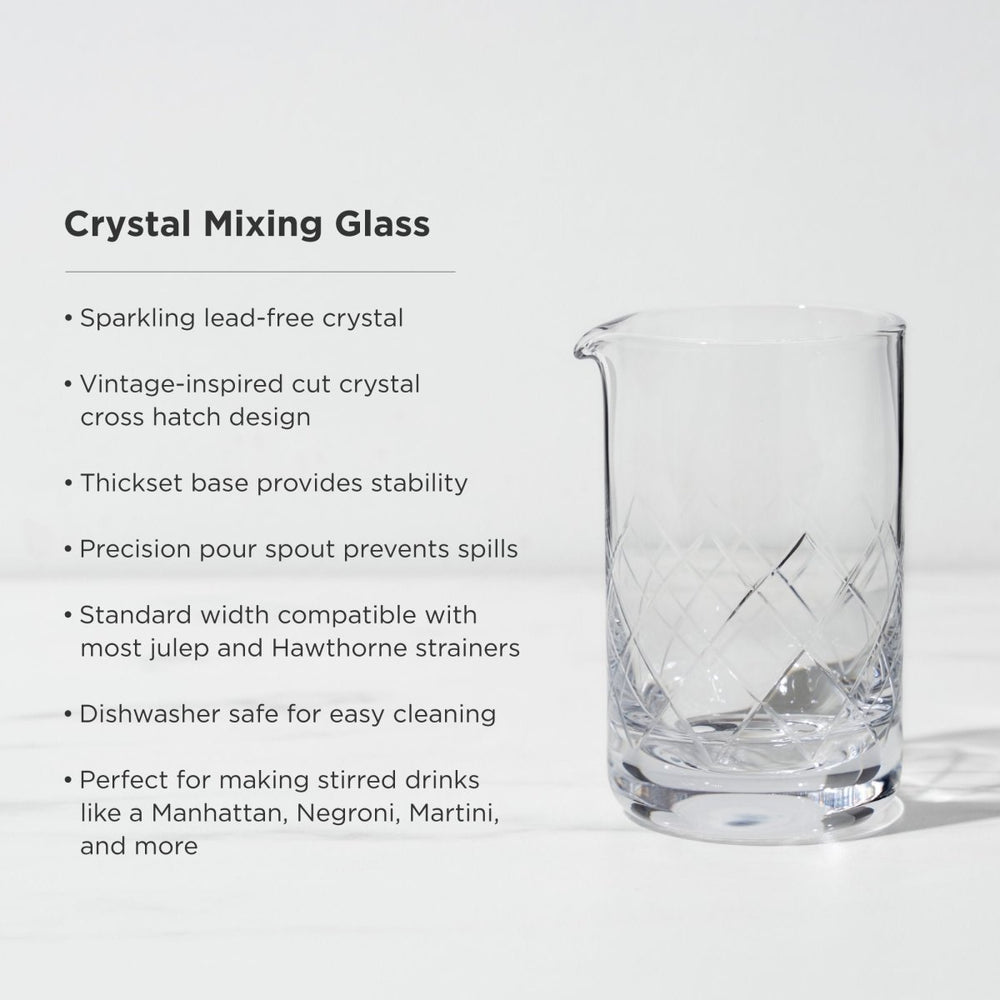 
                      
                        Viski Professional Crystal Mixing Glass - lily & onyx
                      
                    