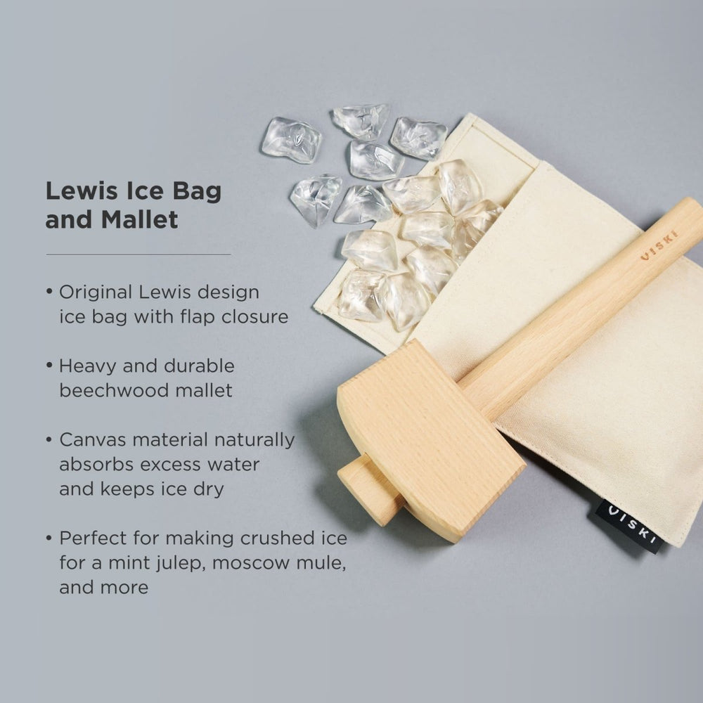 
                      
                        Viski Professional Lewis Ice Bag and Mallet - lily & onyx
                      
                    