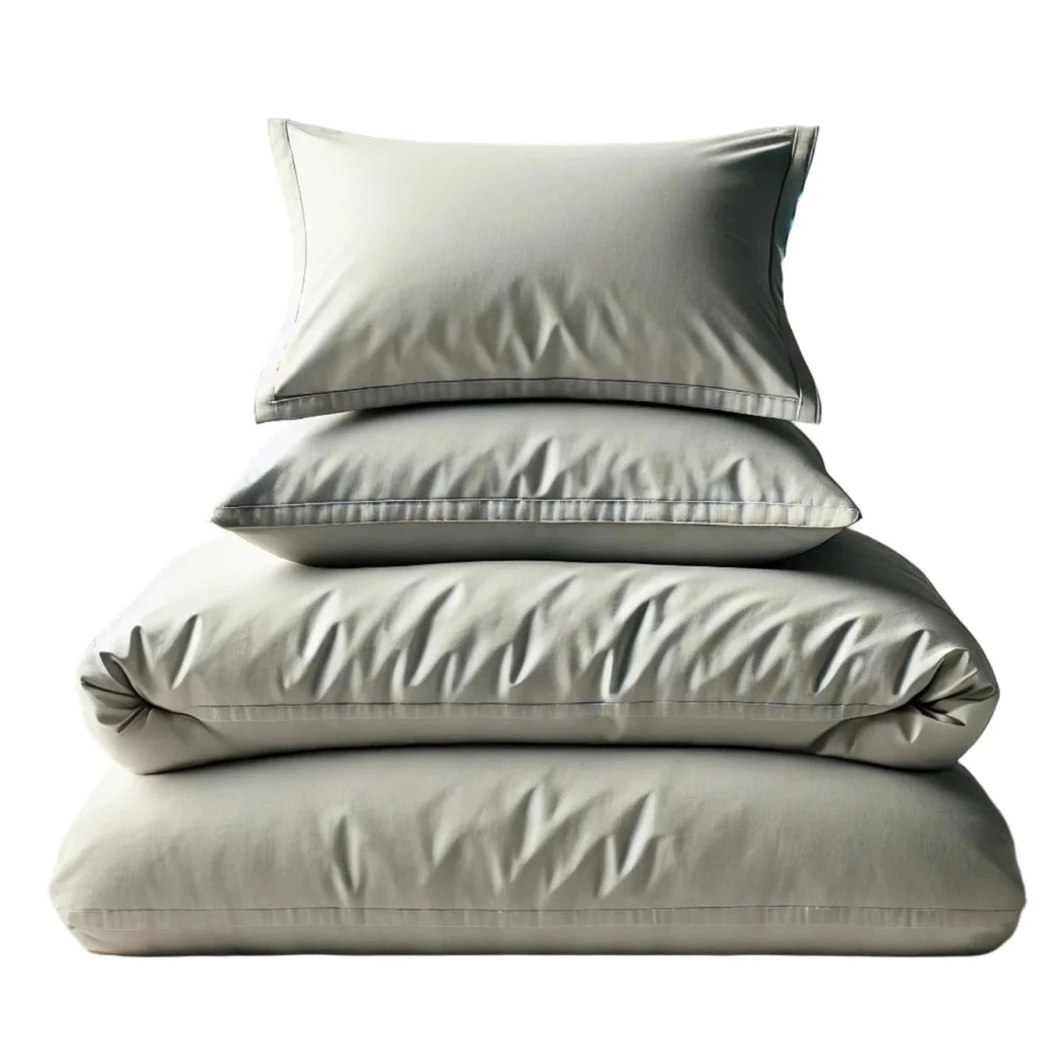 Pure Fiber Bamboo Viscose Duvet Cover + 2 Pillow Shams Set | 250 Thread Count
