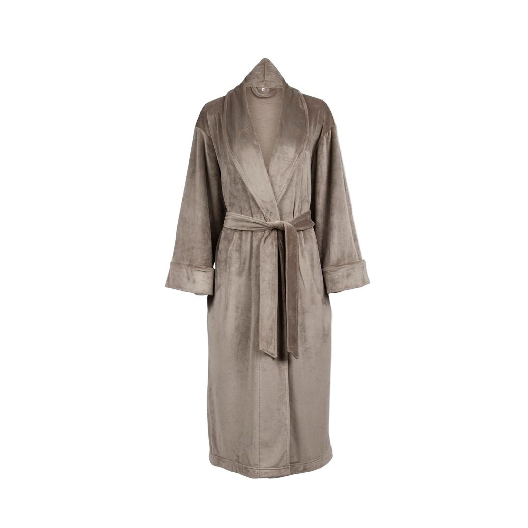 Pure Fiber Plush Velour Women's Robe | Soft, Stretchy & Cozy Loungewear