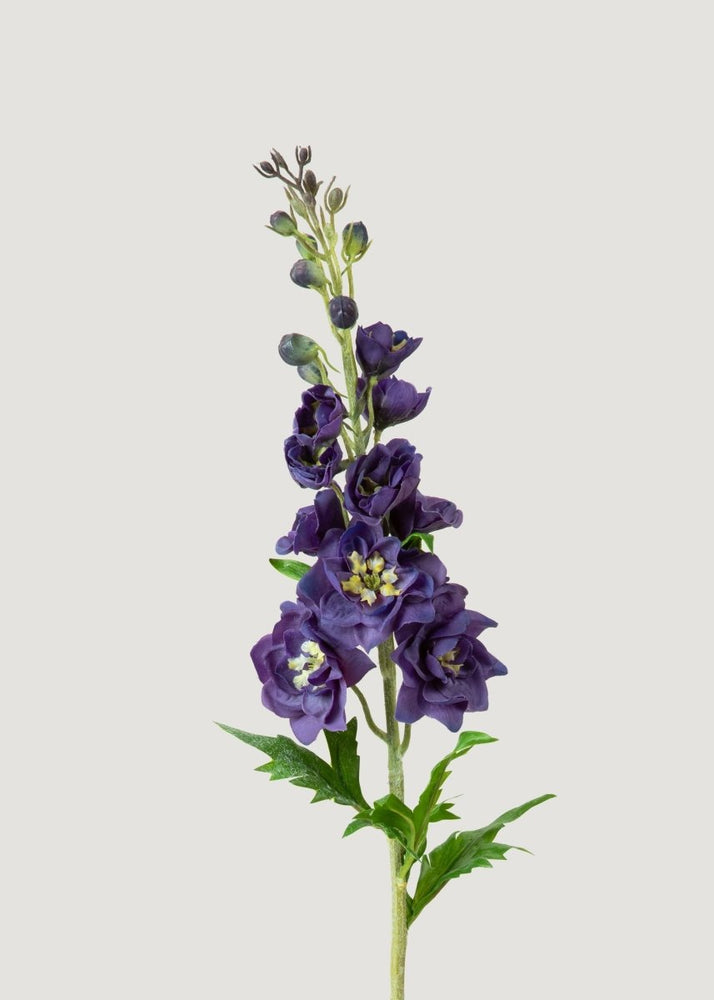 Afloral Purple Real Touch Delphinium Wildflower - 28" - lily & onyx