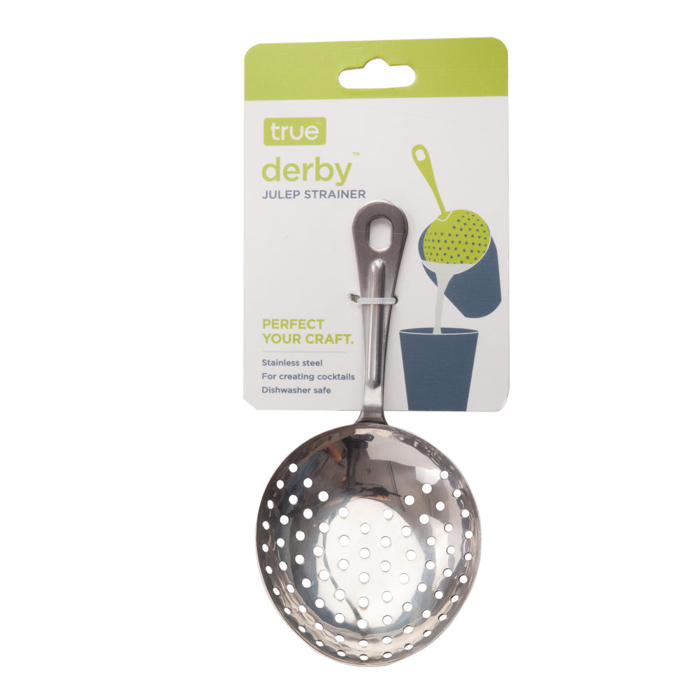 
                      
                        Derby Julep Strainer in Stainless Steel
                      
                    