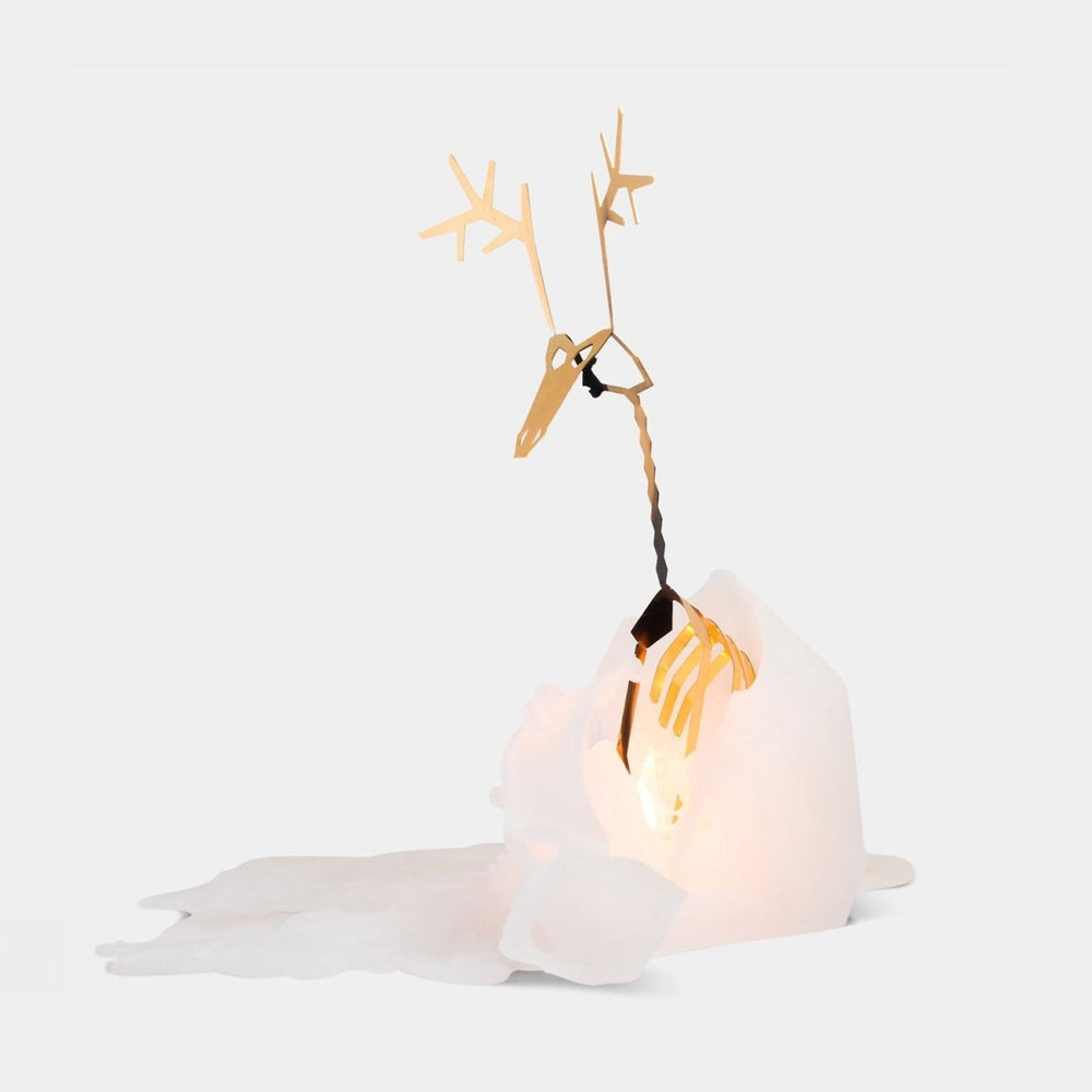 54Celsius PyroPet Dyri Reindeer Candle - White - lily & onyx