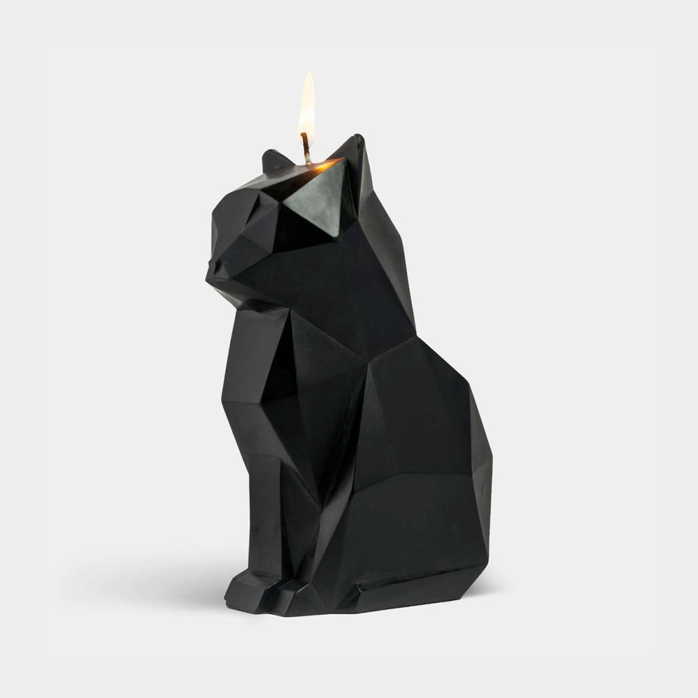 54Celsius PyroPet Kisa Cat Candle - Black - lily & onyx