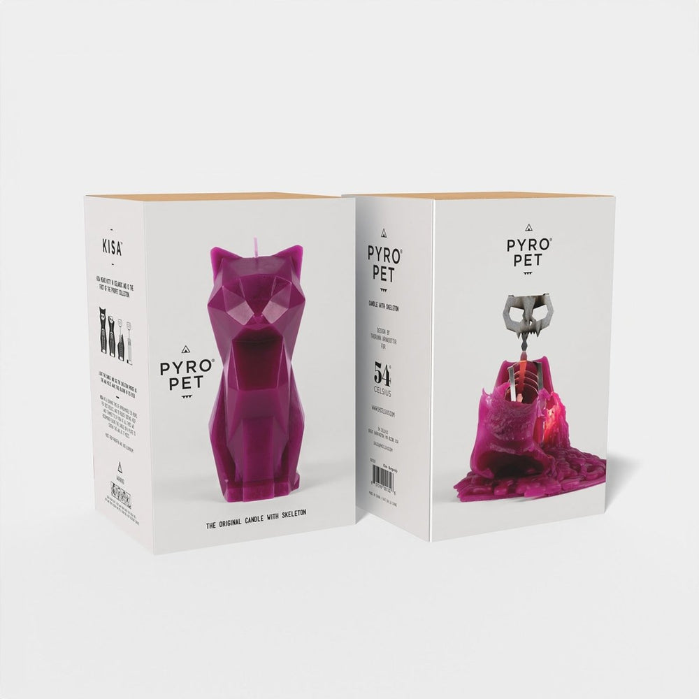 
                      
                        54Celsius PyroPet Kisa Cat Candle - Burgundy - lily & onyx
                      
                    